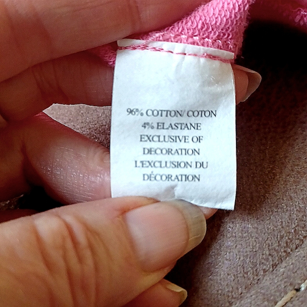 ABERCROMBIE FITCH pink hooded sweatshirt small - Picture 3 of 7